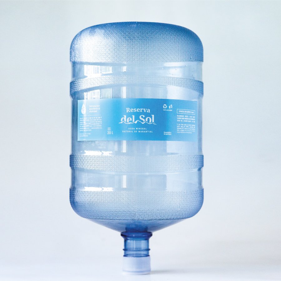 Bidón agua mineral 20L (retornable)